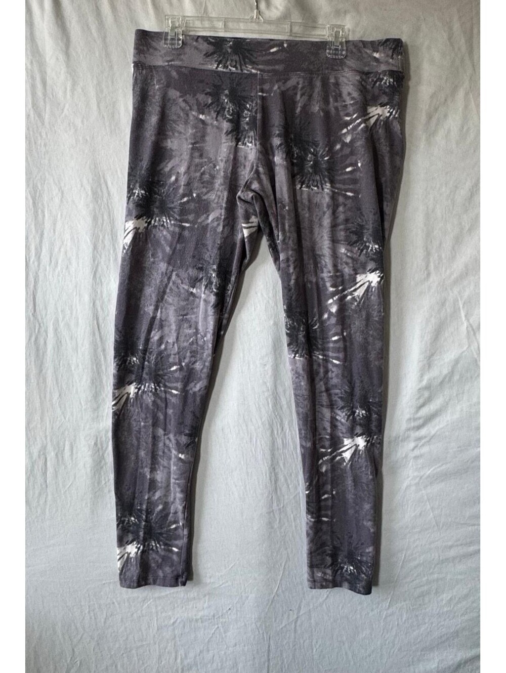 Sonoma Legging XL Long Womens Gray Tie Dye Stretch Pants Casual XL Long
